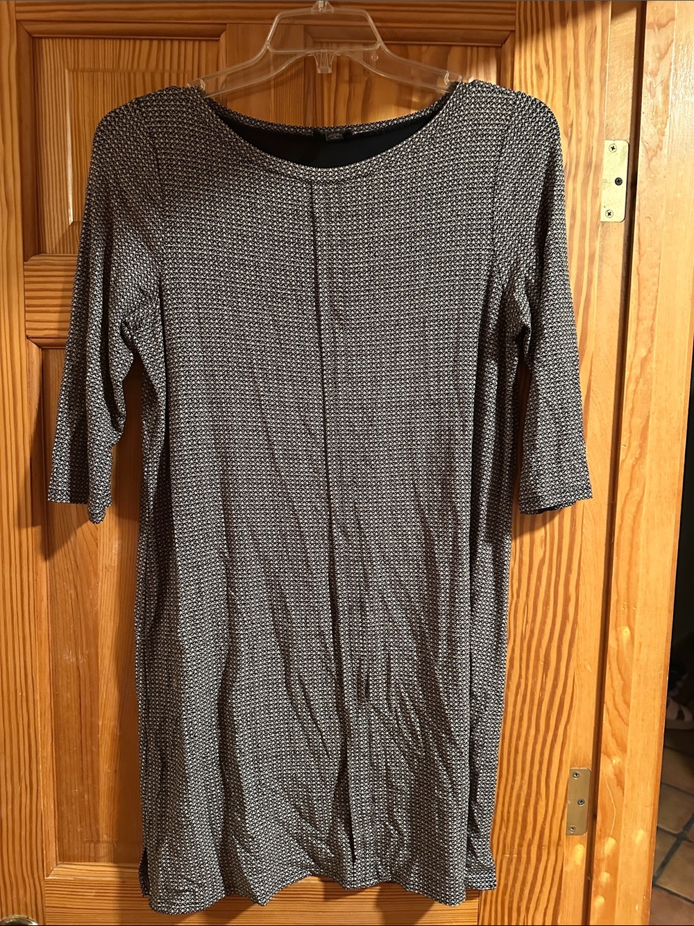 Women's Patterned Shift Dress - Classic Casual J. Jill petite medium